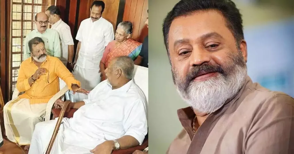 മന്ത്രിസഭ അനുവദിച്ചാല്‍ ഉടന്‍ ഷൂട്ടിങ്; കുറവച്ചനെ വീട്ടിലെത്തി കണ്ട് സുരേഷ് ഗോപി